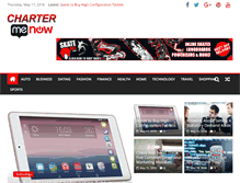 Tablet Screenshot of chartermenow.com
